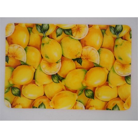 ANDREAS Lemon Rectangular Casserole Silicone Trivet 3PK TRC922
